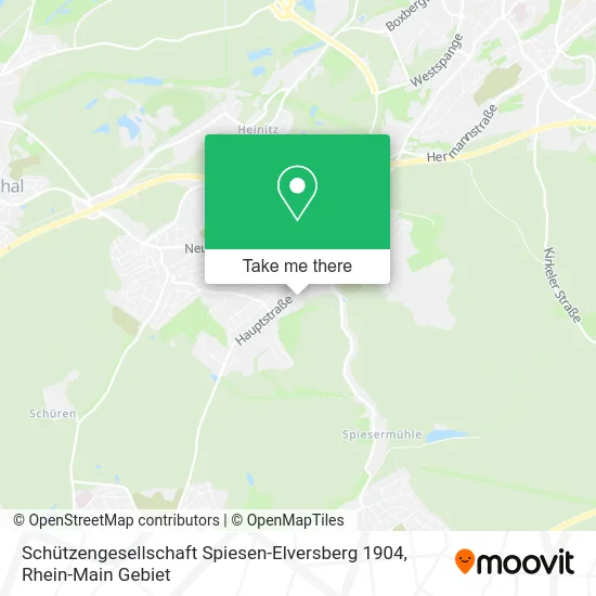 Карта Schützengesellschaft Spiesen-Elversberg 1904