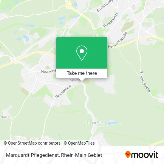 Карта Marquardt Pflegedienst