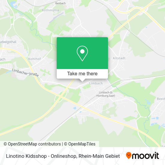 Linotino Kidsshop - Onlineshop map