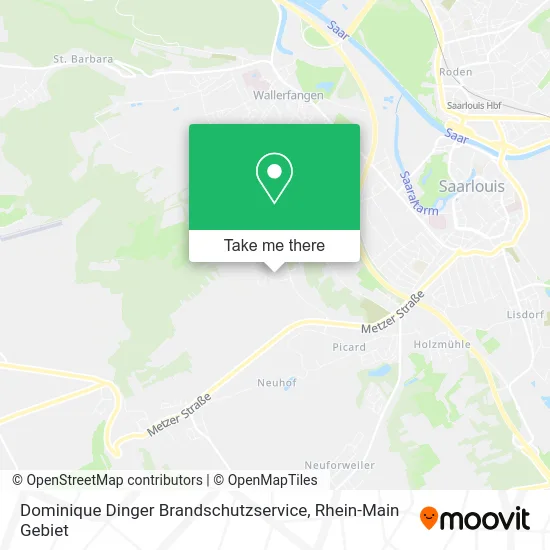 Карта Dominique Dinger Brandschutzservice
