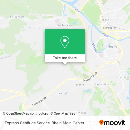 Карта Express Gebäude Service