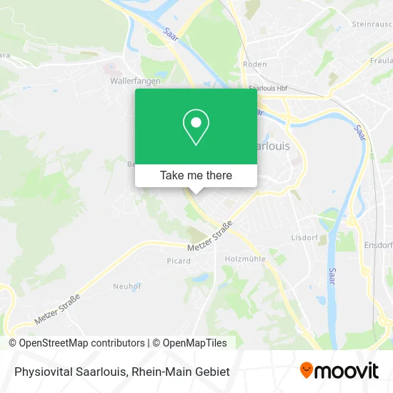 Карта Physiovital Saarlouis