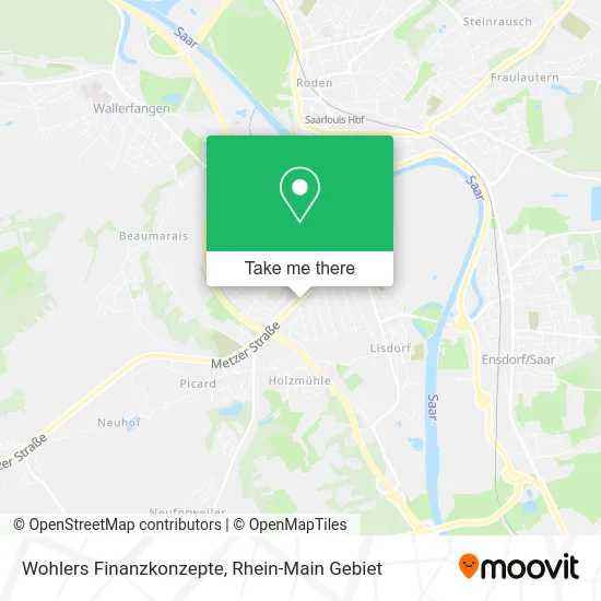 Карта Wohlers Finanzkonzepte