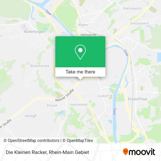 Карта Die Kleinen Racker