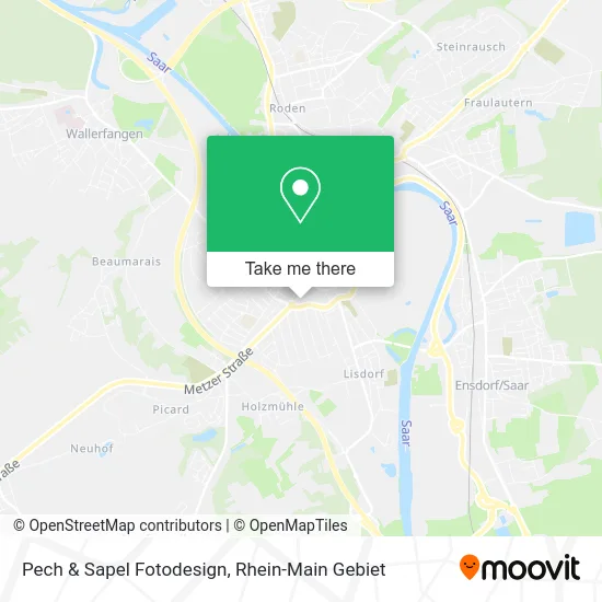 Карта Pech & Sapel Fotodesign