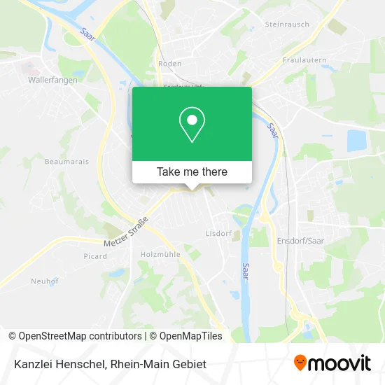 Карта Kanzlei Henschel
