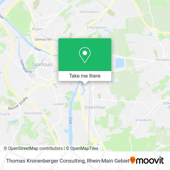 Карта Thomas Kronenberger Consulting