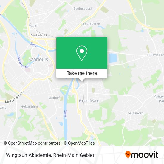 Карта Wingtsun Akademie