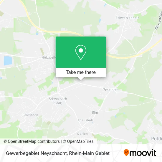 Карта Gewerbegebiet Neyschacht
