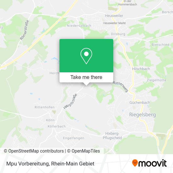 Карта Mpu Vorbereitung