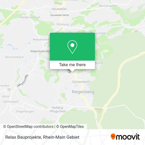 Карта Relax Bauprojekte
