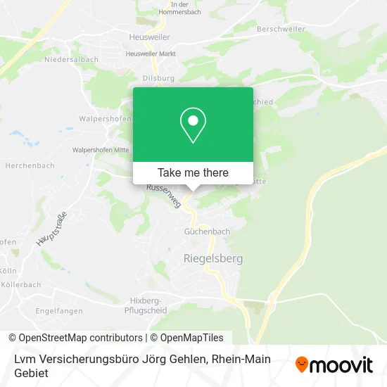 Карта Lvm Versicherungsbüro Jörg Gehlen