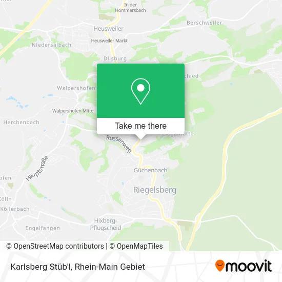 Карта Karlsberg Stüb'l