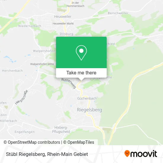 Карта Stübl Riegelsberg