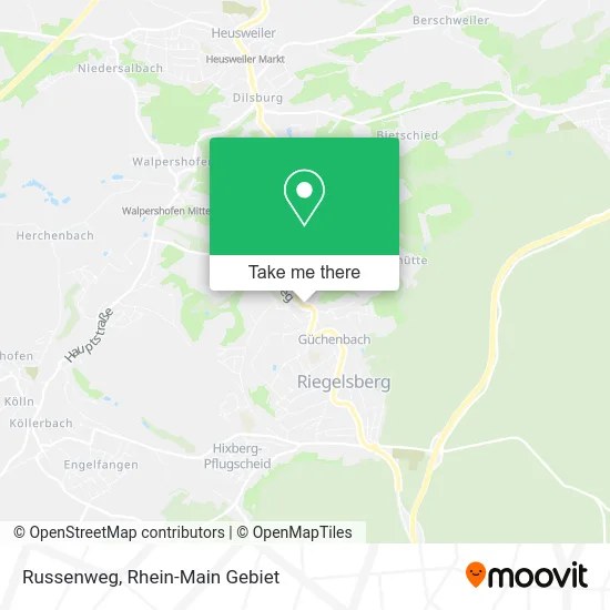 Карта Russenweg