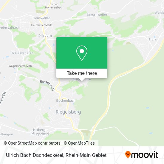 Карта Ulrich Bach Dachdeckerei