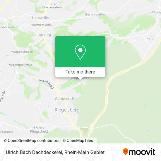 Карта Ulrich Bach Dachdeckerei