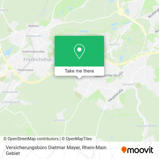 Карта Versicherungsbüro Dietmar Mayer