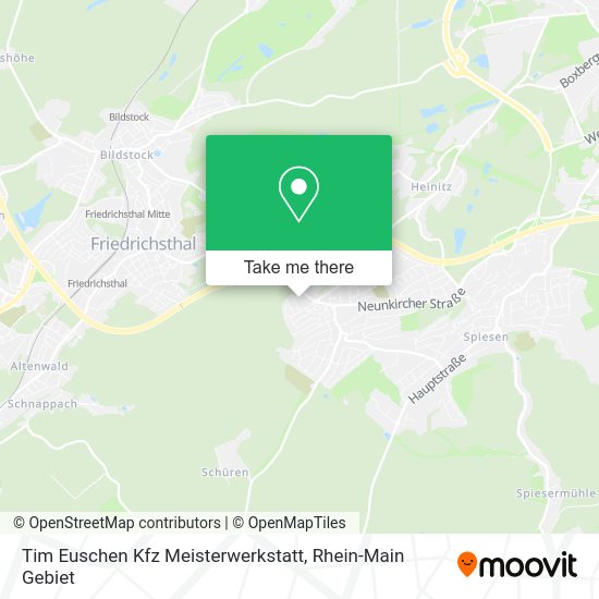 Карта Tim Euschen Kfz Meisterwerkstatt