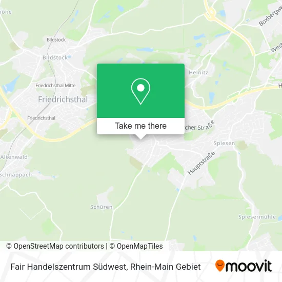 Карта Fair Handelszentrum Südwest