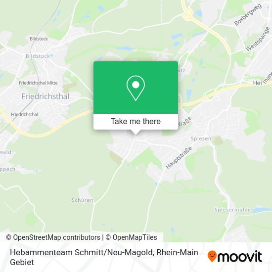 Карта Hebammenteam Schmitt / Neu-Magold