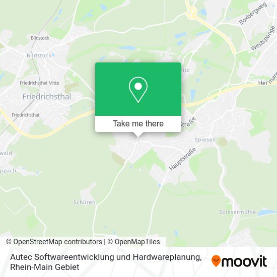 Карта Autec Softwareentwicklung und Hardwareplanung
