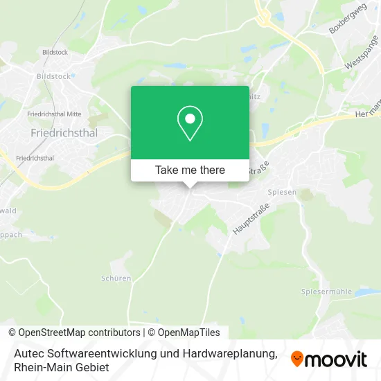 Карта Autec Softwareentwicklung und Hardwareplanung