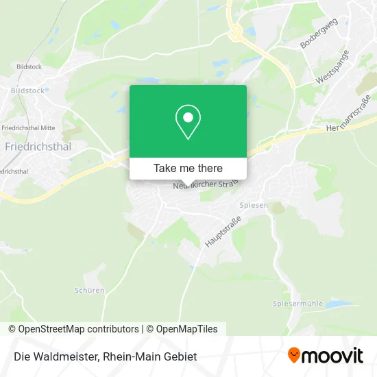 Карта Die Waldmeister