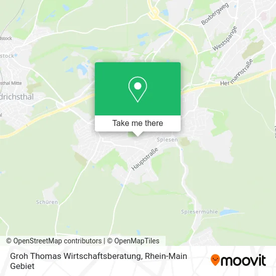 Карта Groh Thomas Wirtschaftsberatung