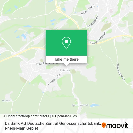 Карта Dz Bank AG Deutsche Zentral Genossenschaftsbank