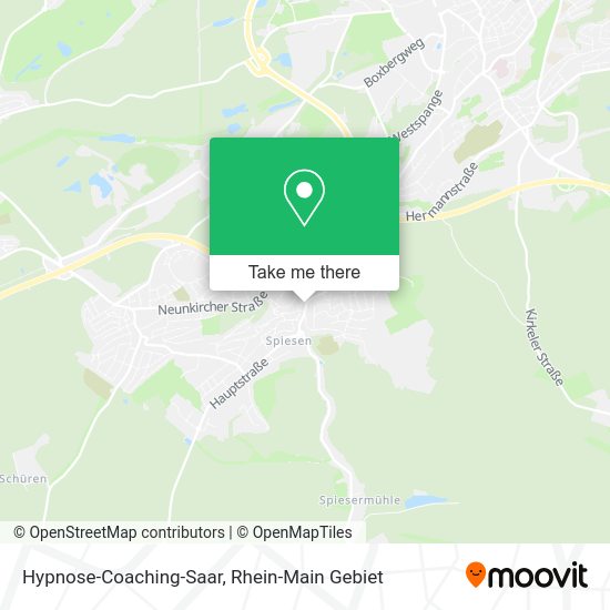 Карта Hypnose-Coaching-Saar