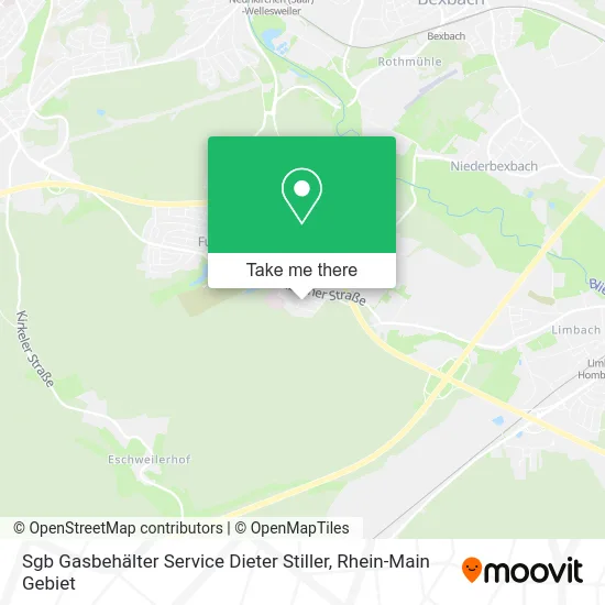 Карта Sgb Gasbehälter Service Dieter Stiller