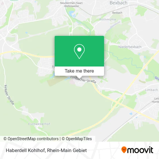 Карта Haberdell Kohlhof
