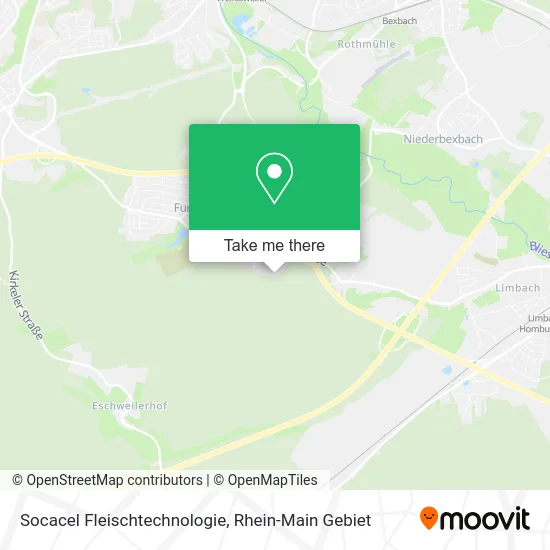 Карта Socacel Fleischtechnologie