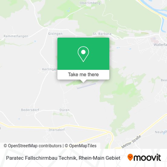 Карта Paratec Fallschirmbau Technik