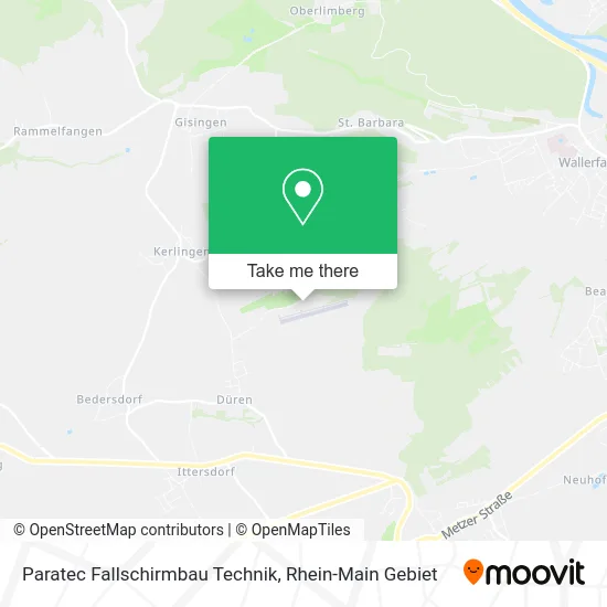 Карта Paratec Fallschirmbau Technik