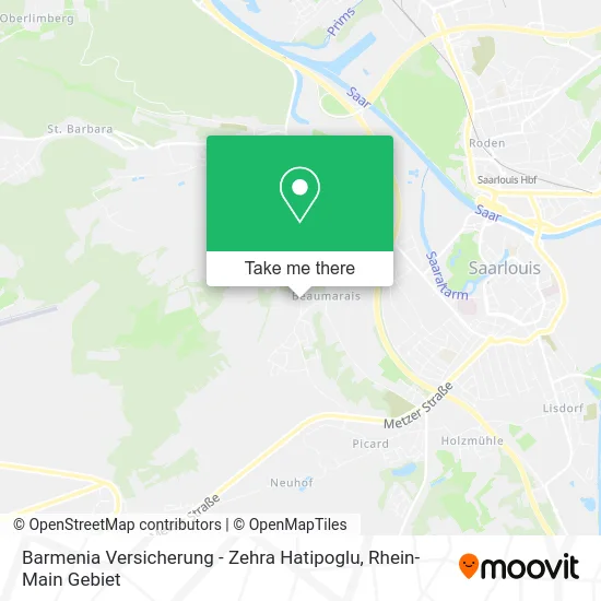 Карта Barmenia Versicherung - Zehra Hatipoglu