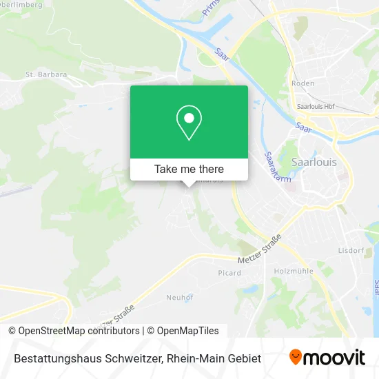 Карта Bestattungshaus Schweitzer