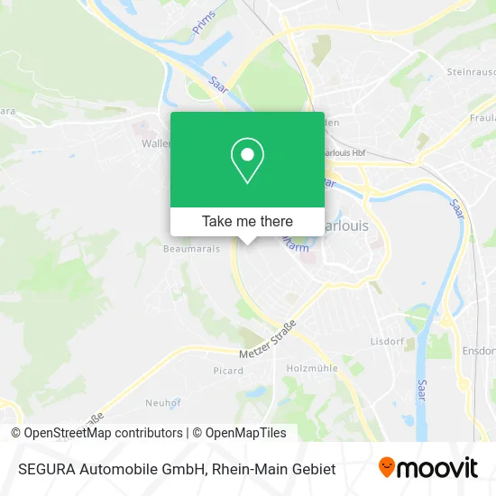 Карта SEGURA Automobile GmbH
