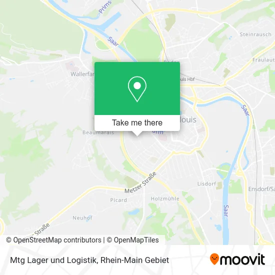 Карта Mtg Lager und Logistik