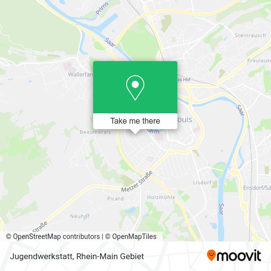 Карта Jugendwerkstatt