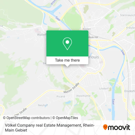 Карта Völkel Company real Estate Management