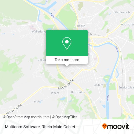 Multicom Software map