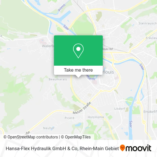 Карта Hansa-Flex Hydraulik GmbH & Co