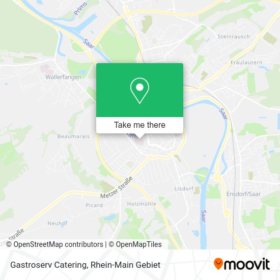 Карта Gastroserv Catering