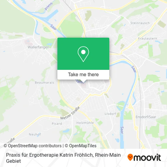 Карта Praxis für Ergotherapie Katrin Fröhlich