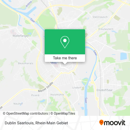 Карта Dublin Saarlouis