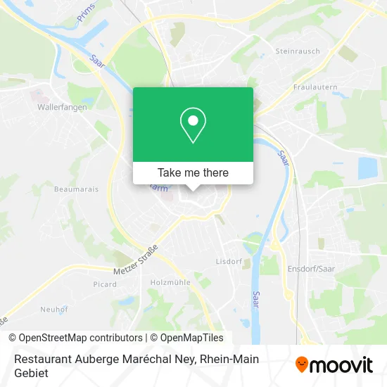 Restaurant Auberge Maréchal Ney map