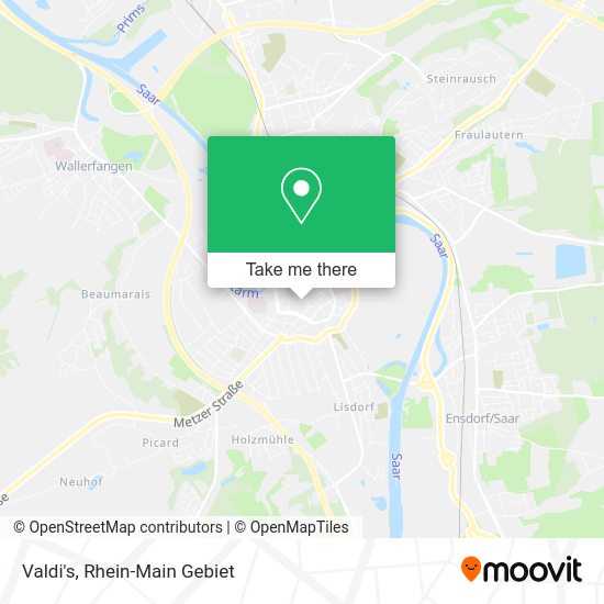 Карта Valdi's
