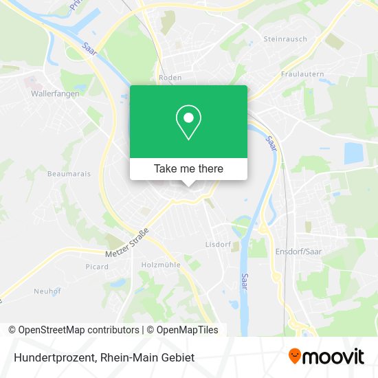 Карта Hundertprozent